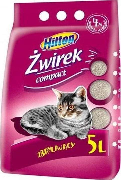 Actual product image Hilton Bentonite Compact clumping cat litter - 5 litres (Clumping)