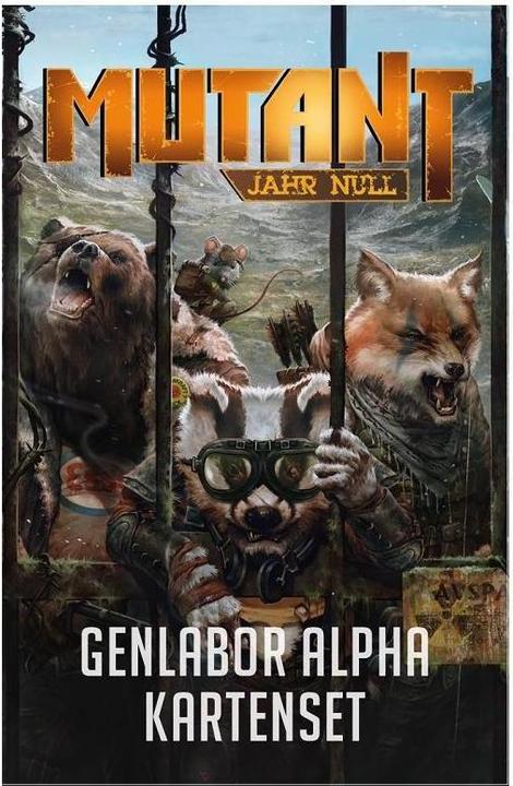 Actual product image UHR06012 - Mutant Jahr Null: Genlabor Alpha, Kartenset, Rollenspiel (DE-Ausgabe) (German)