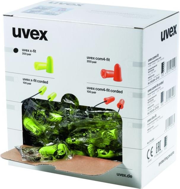 Productafbeelding Uvex Safety x-fit oordopjes 37 dB schuim (200 paar) (400 x)