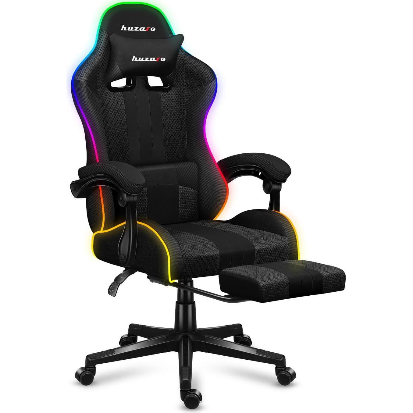 Huzaro Forza 4.7 RGB, Sedia gaming, Nero