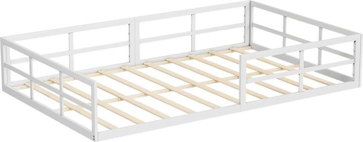 Actual product image VitaliSpa Bodenbett aus Metall Minno, Weiss, 205 x 125 cm ohne Matratze (120 x 200 cm)