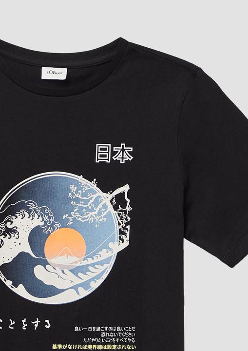 Produktbild S.Oliver T-Shirt T-Shirt mit Frontprint (170, 176)