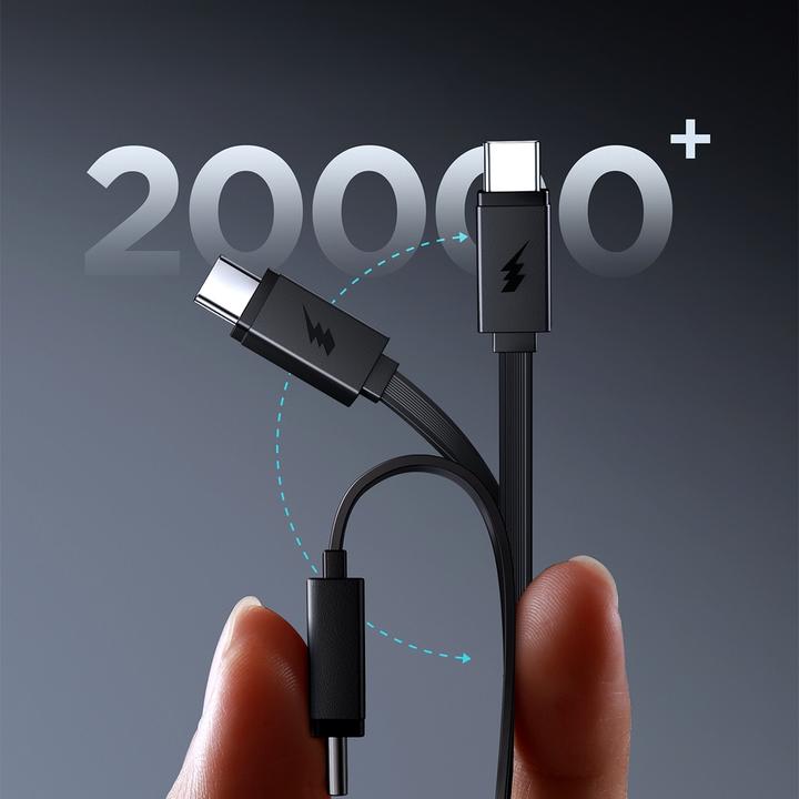 Image du produit Joyroom 22.5W Powerbank 10000mAh Fast Charging with built-in Retractable Cable (10000 mAh, 22.50 W, 38.50 Wh)