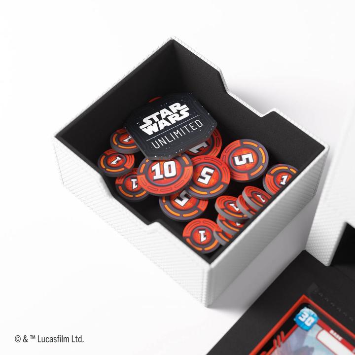Produktbild Gamegenic GGS20224 - Star Wars: Unlimited Twin Suns Deck Pod - White/Black