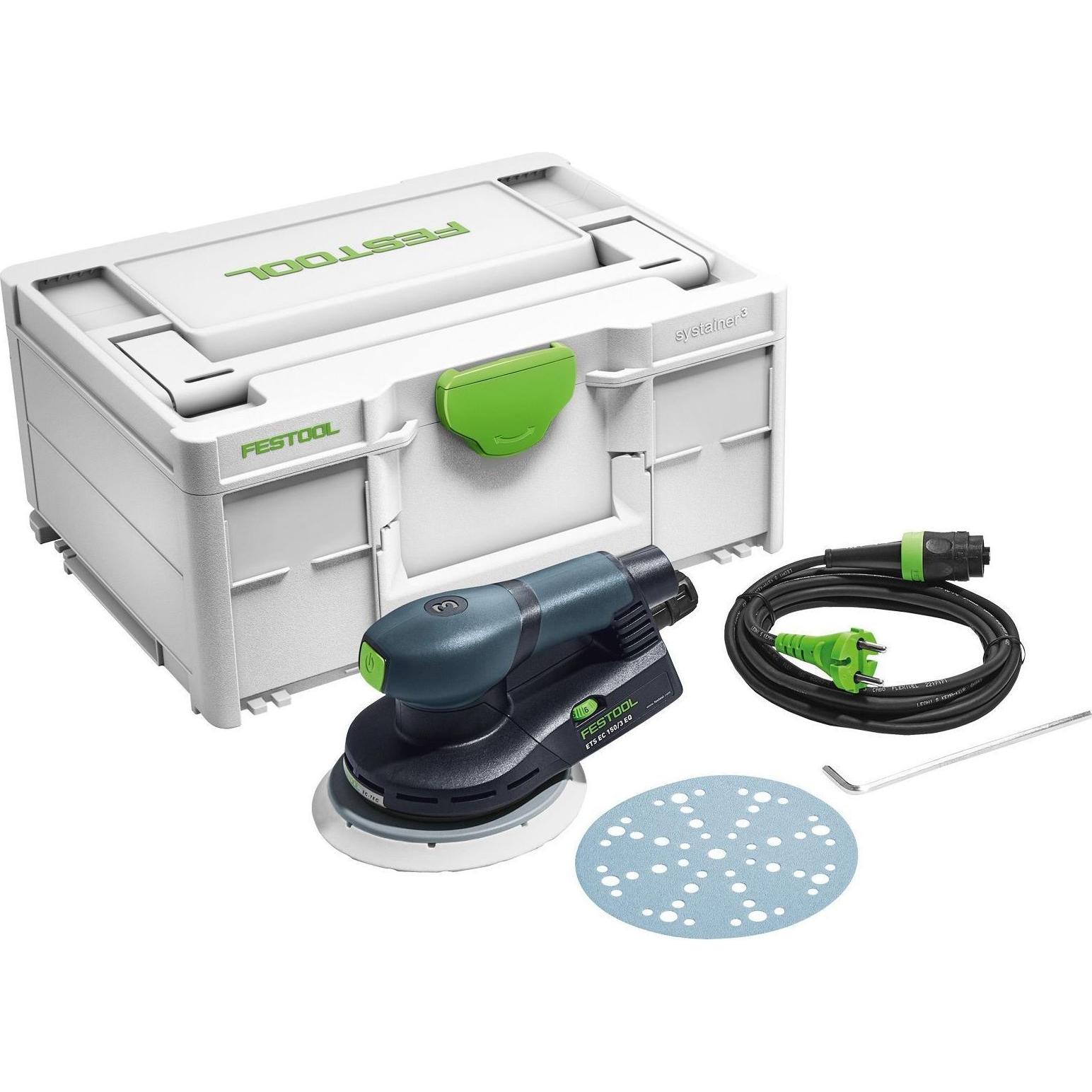 Thumbnail - Festool, Schleifmaschine + Poliermaschine, ETS EC150/3 EQ-Plus (Exzenterschleifer, 400 W)