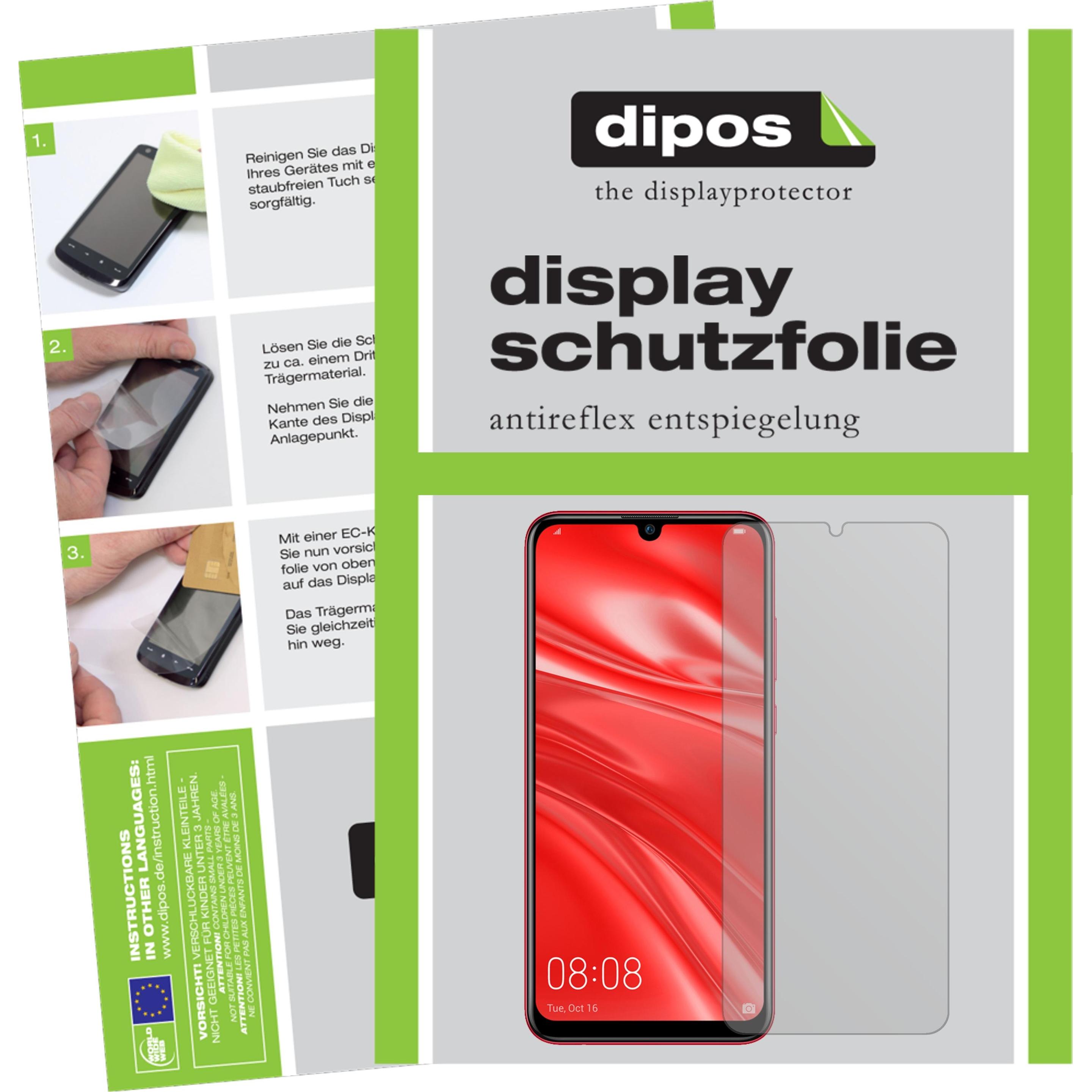 Dipos Displayschutzfolie Antireflex (2 Stück, Huawei Nova Lite 3), Smartphone Schutzfolie, Transparent
