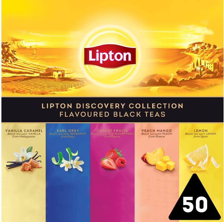 Produktbild Lipton Teebeutel Discovery Collection 50 Stück (82 g)