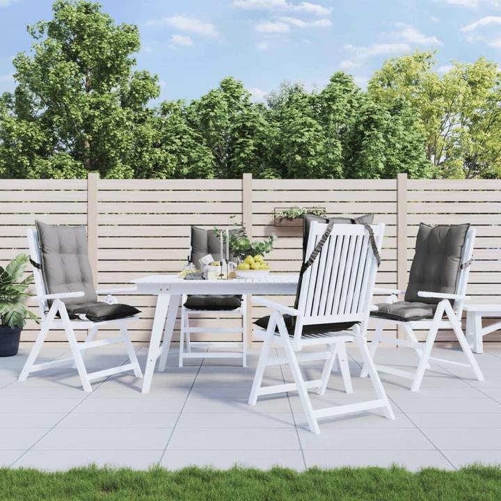 Produktbild VidaXL Hochlehner-Auflagen 4 Stk. Oxford-Gewebe (120 x 50 x 7 cm)