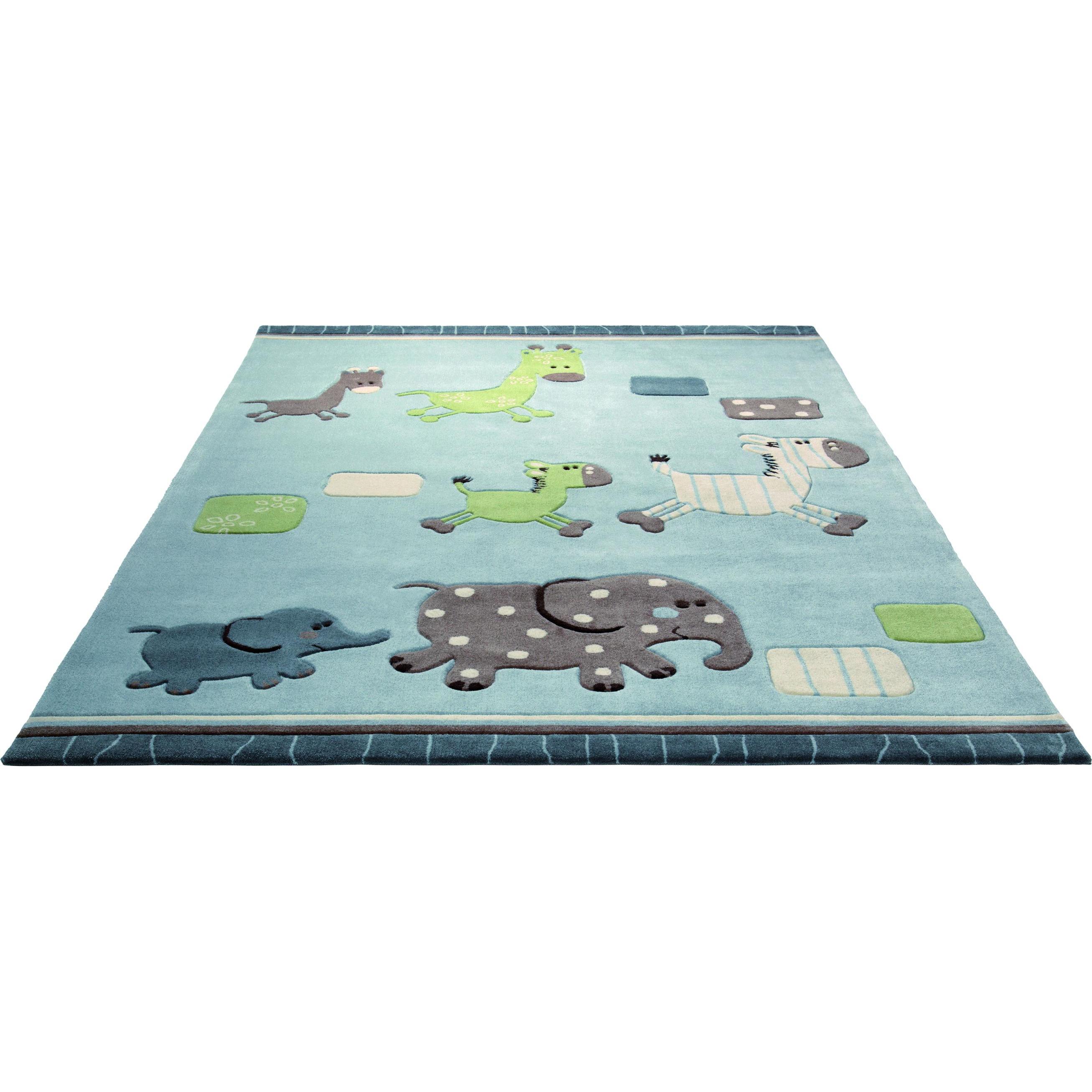 Thumbnail - Esprit, Kinderteppich, Teppich Lucky Zoo (70 x 140 cm)
