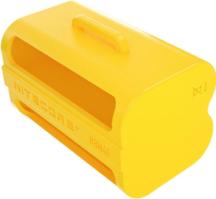 Produktbild Nitecore Batteriemagazin NBM41, gelb
