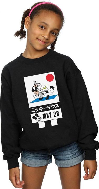Produktbild Disney Mickey And Goofy Karate Sweatshirt Mädchen (128)