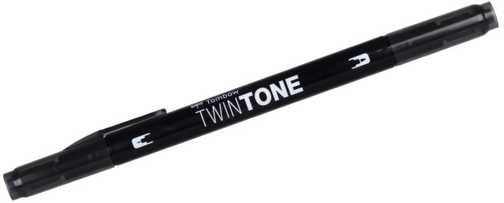 Produktbild Tombow Twintone Fasermaler (33, Black, 1 x)