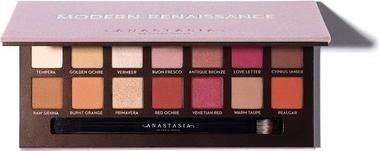 Actual product image Anastasia Beverly Hills Modern Renaissance (Cyprus Umber, Tempera, Golden ochre, Vermeer, Buon Fresco, Antique Bronze, Love Letter, Realgar, Warm taupe, Venetian red, Red Ochre, Primavera, Burnt Orange, Raw Sienna)