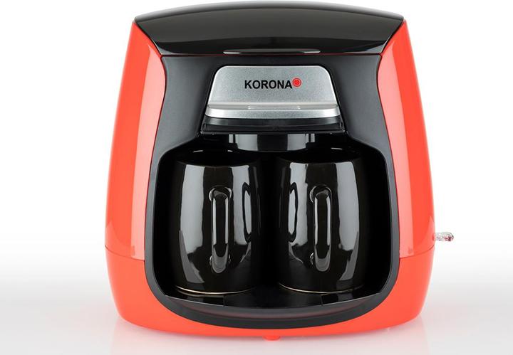 Produktbild Korona 2TassenKaffeeautomatinrot