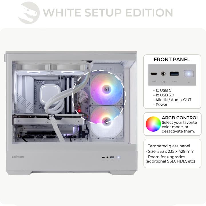 Actual product image Sedatech Ultimate Gaming PC - UCCW231I1I1HF (2000 GB, 32 GB, AMD Ryzen 7 9800X3D)