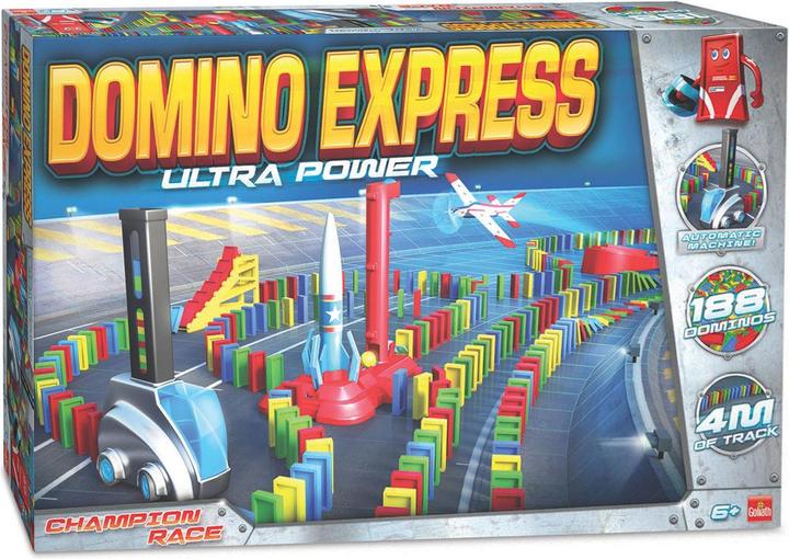 Actual product image Goliath Toys Domino Express Ultra Power (German, French, Italian, English)