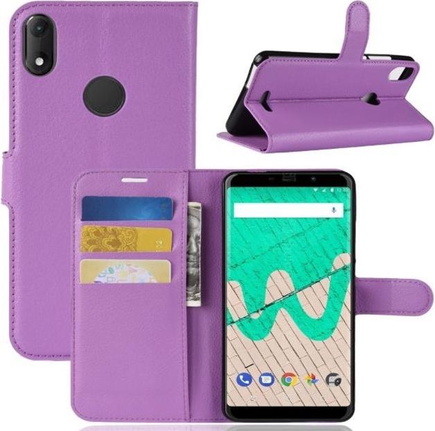 Image du produit MU Classic Série de couvertures de livres en cuir litchi (Wiko View Max)