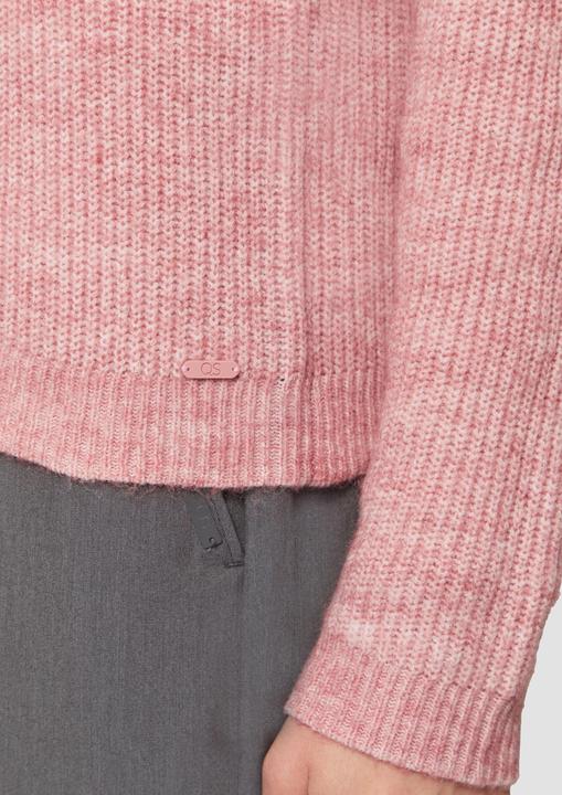 Produktbild S.Oliver Strickpullover Melierter Strickpullover mit überschnittenen Ärmeln (XXL)