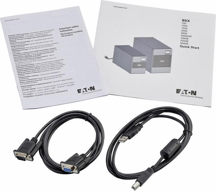 Actual product image Eaton 9SX3000 Uninterruptible Power Supply (UPS) Double Conversion (Online) 3 kVA (2700 VA, 2700 W, Online double converter UPS)