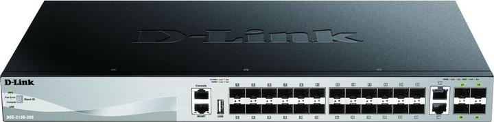 Produktbild D-Link DLINK DGS-3130-30S/E 30Port L3 Fiber Gigabit Stack (30 Ports)
