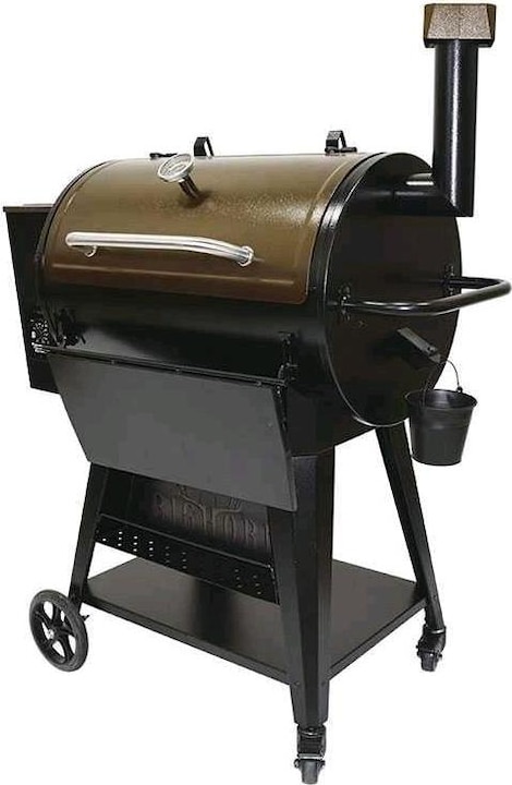 Royal Food RFPB 3570 Griglia a pellet con griglia in acciaio inox Superficie di cottura 72x49 cm