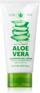 Nature Republic Beruhigende Feuchtigkeit Aloe Vera Reinigungsgel-Creme 150 Ml (Reinigungsgel, 150 ml)