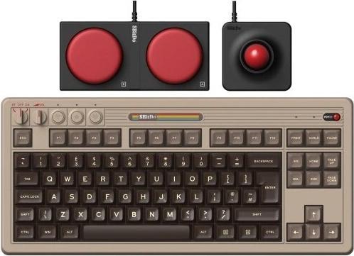 Produktbild 8bitdo Mechanical Keyboard - C64 Ed. ISO (UK) (Eng. Int.)