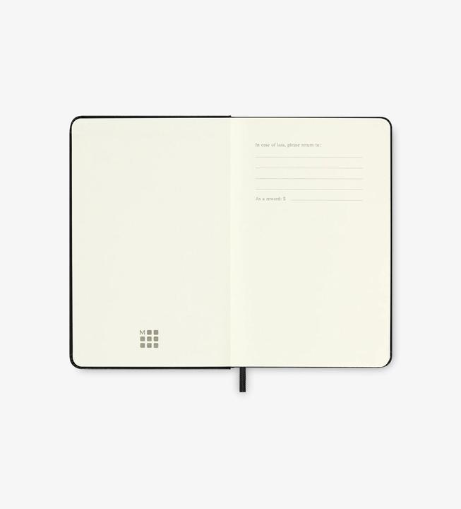 Actual product image Moleskine Notebook Classic Pocket (A6, Lined, Hardcover)