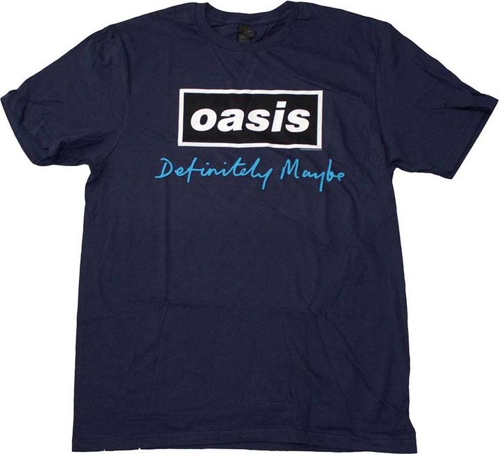 Oasis Definitely Maybe Text Logo