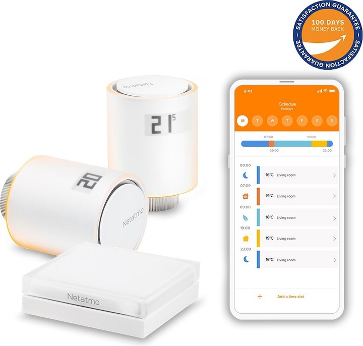 Netatmo Starter kit Smart Radiator Valves