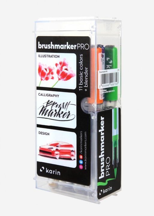 Image du produit Karin Brushmarker Pro (Multicolore, 11 x)