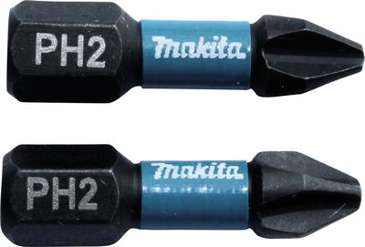 Produktbild Makita PH-Bit 2 Länge 25 mm, 2 Stück (Kreuz Phillips PH)