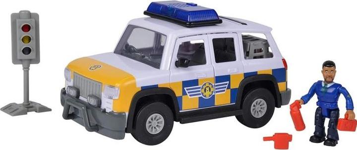Actual product image Simba Sam Police Car 4x4 with Malcolm Light + Sound 19cm
