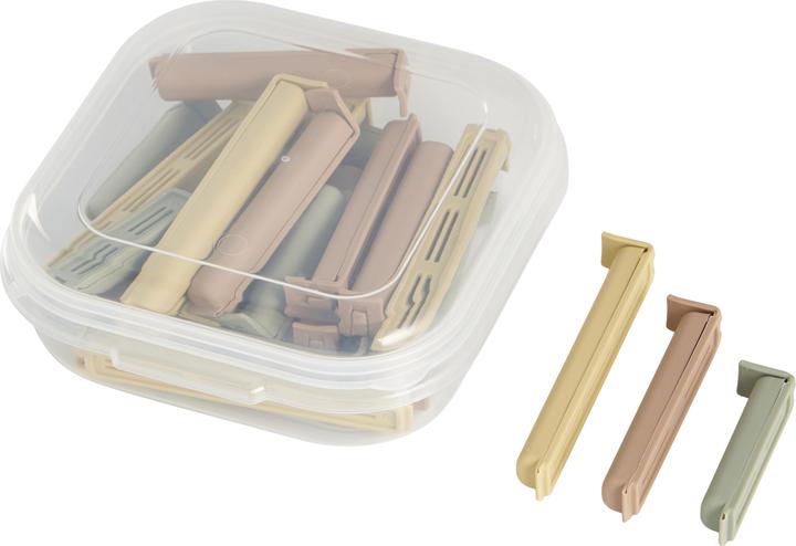 Actual product image Schou Bag clips 24 pieces with box (1 x)