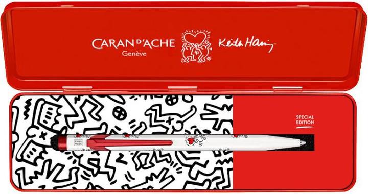 Immagine prodotto Caran d'Ache 849 Keith Haring Sonderedition (Nero, Rosso, Bianco, 1 x)