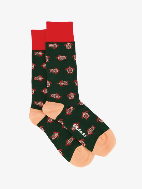Actual product image DillySocks Turtle Love (Single pack, 36 - 40)