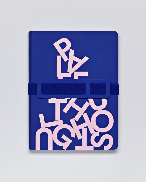 Actual product image Nuuna Anti Handbag Textile Strap L, Recycled Leather Blue (L)