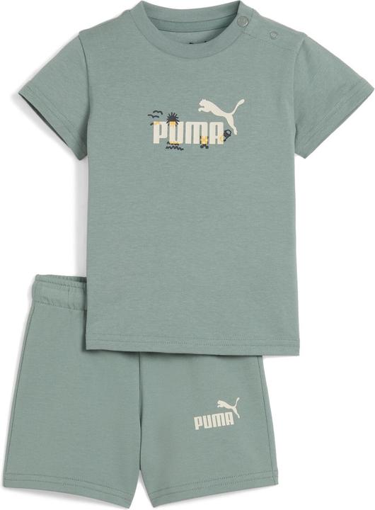 Puma MINICATS SANDY ADVENTURES Set di maglietta e pantaloncini INF (68)