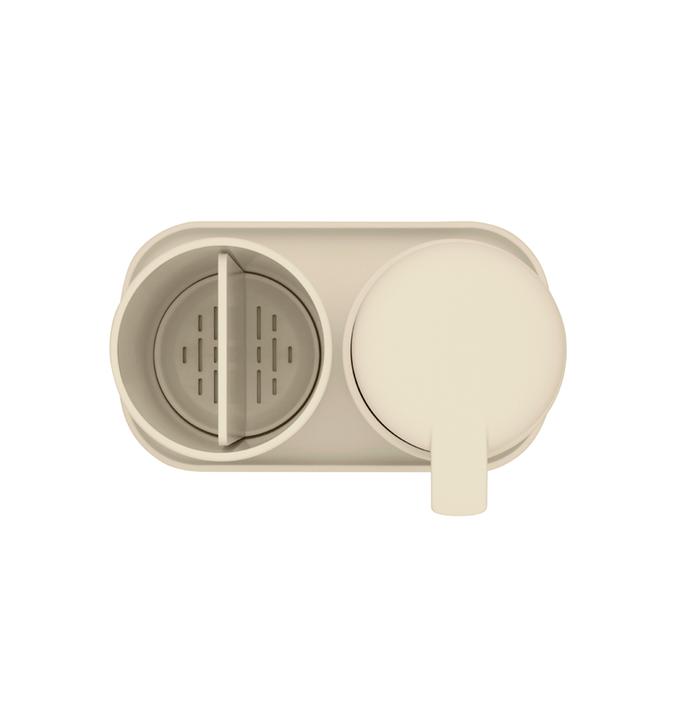 Productafbeelding Brabantia Zeepdispenserset ReNew Set 250 ml, Beige