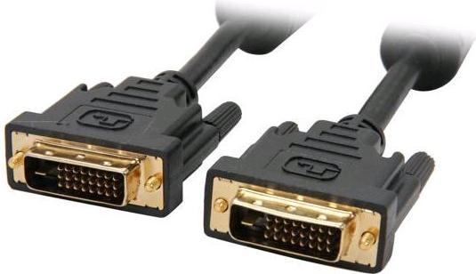 C-Tech Cable pÅ™ÃpojnÃ½ DVI-DVI, M/M, DVI-D, dual link (1.80 m)