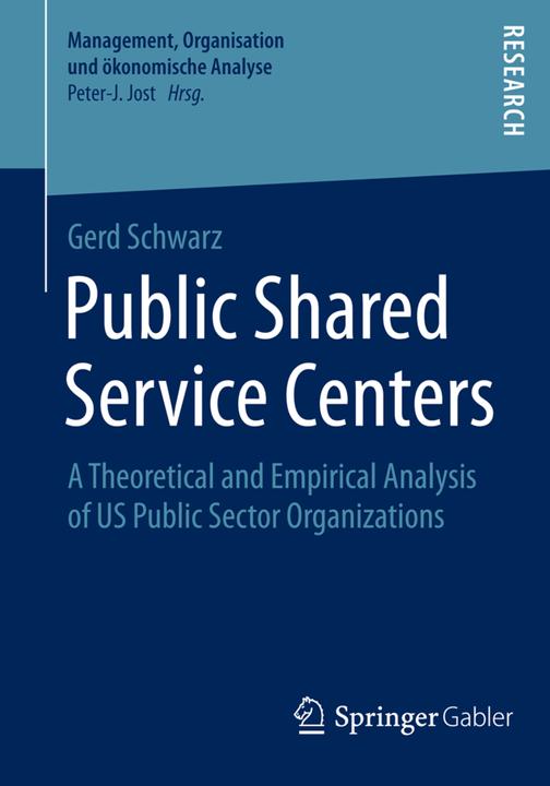 Produktbild Public Shared Service Centers (Gerd Schwarz, 2014)