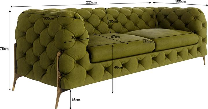 Produktbild Ropez Chelsea Bis (3-Sitzer)