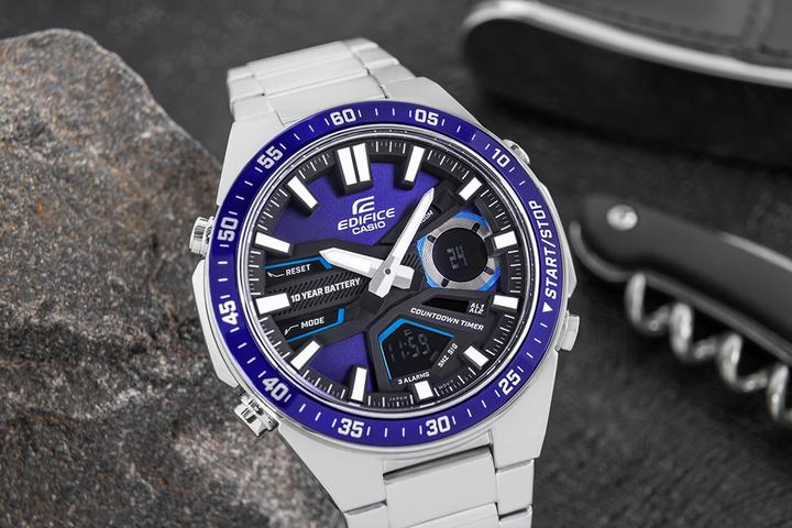Produktbild Casio Edifice (Digitaluhr, Gangreserveanzeige, 47 mm)