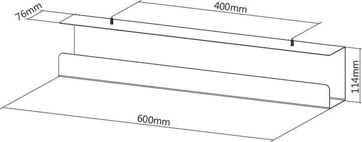 Actual product image Value Cable routing system (Duct, 600 mm)