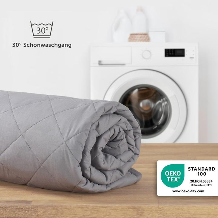 Produktbild Blumtal Gewichtsdecke mit Glasperlenfüllung (135x200 cm)