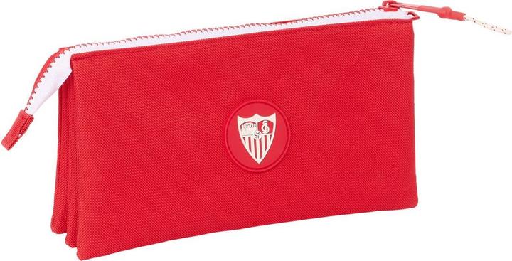 Actual product image Sevilla Fútbol Club Triple multipurpose case Red 22 x 12 x 3 cm