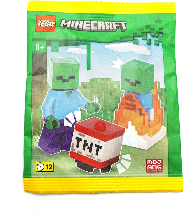 Actual product image LEGO Minecraft Zombie and Baby Zombie + TNT - 662403 NEW! Quantity 1x (662403)