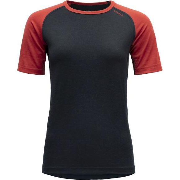 Devold, Damen, Funktionsshirt, Women's Jakta Merino 200 T-Shirt (XL), Schwarz, XL