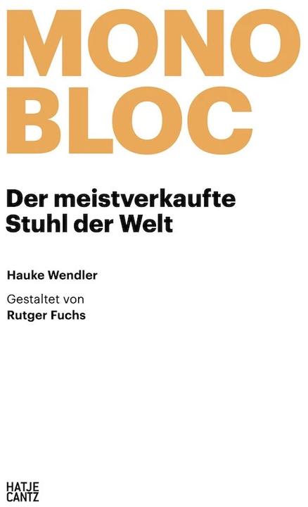 Actual product image Monobloc (German, Hauke Wendler, Rutger Fuchs, 2022)