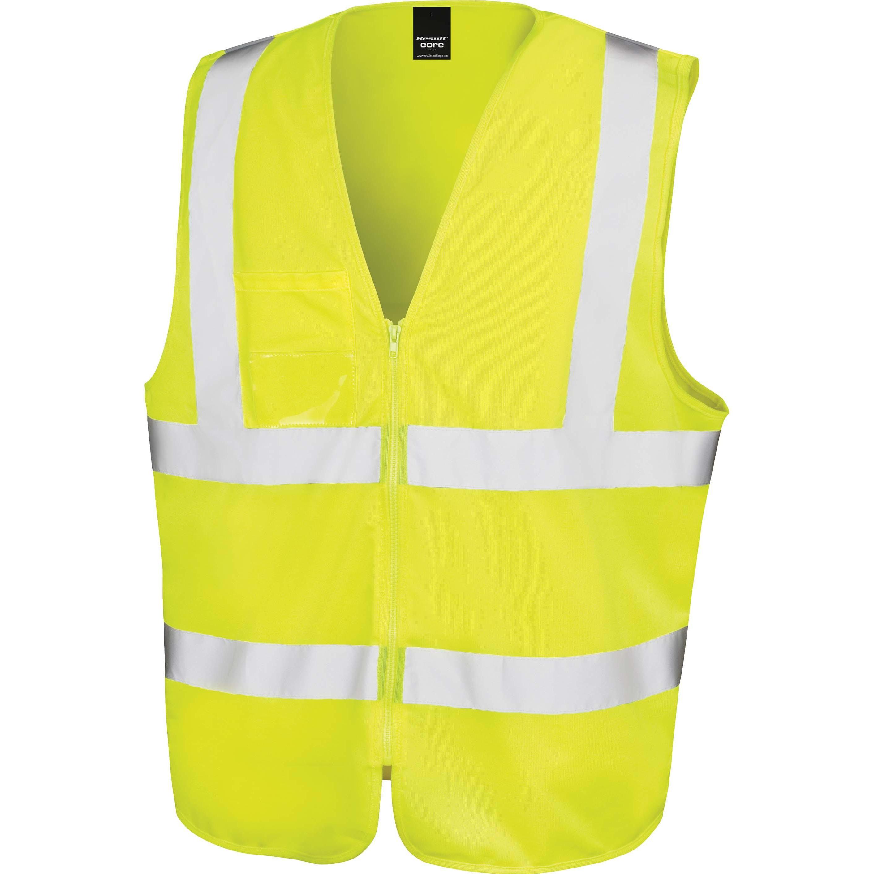 Regatta, Warnweste + Warnshirt, de sécurité Zippé (L)